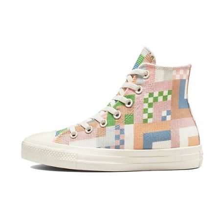 Кроссовки CONVERSE Кроссовки Chuck Taylor All Star Womens High Crafted Abstract Stripes Womens