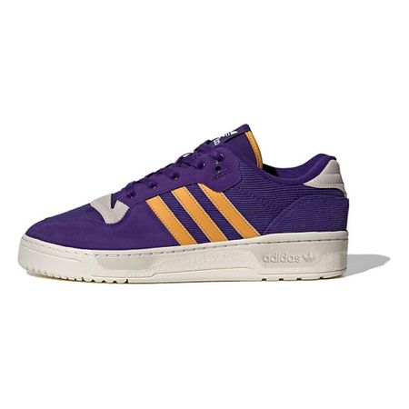 Кроссовки ADIDAS ORIGINAL Кроссовки Rivalry Low Collegiate Purple Preloved Yellow