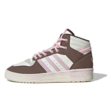 Кроссовки ADIDAS ORIGINAL Кроссовки Rivalry Anti-Slip Wear-Resistant Mid-Top Skateboard Shoes Unisex Brown