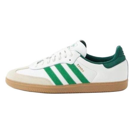Кроссовки ADIDAS ORIGINAL Кроссовки Samba Og White Green Collegiate Green