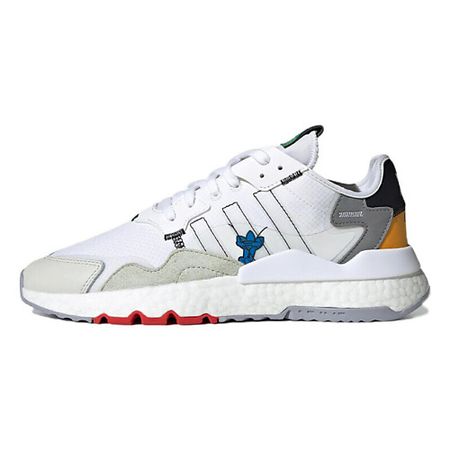 Кроссовки ADIDAS ORIGINAL Кроссовки Nite Jogger 'White Beige Grey Yellow'