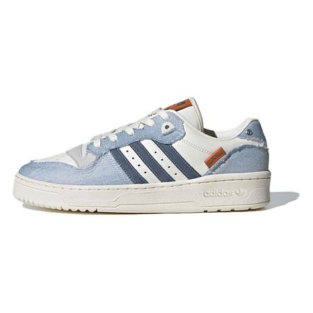 Кроссовки ADIDAS ORIGINAL Кроссовки Rivalry Low-Top Skateboard Shoes Unisex Blue Gray White