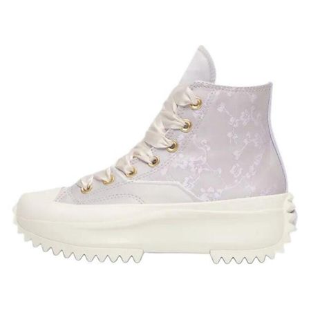 Кроссовки CONVERSE Кроссовки Run Star Hike Wear-Resistant Slip-Resistant High-Top Casual Shoes Unisex Purple