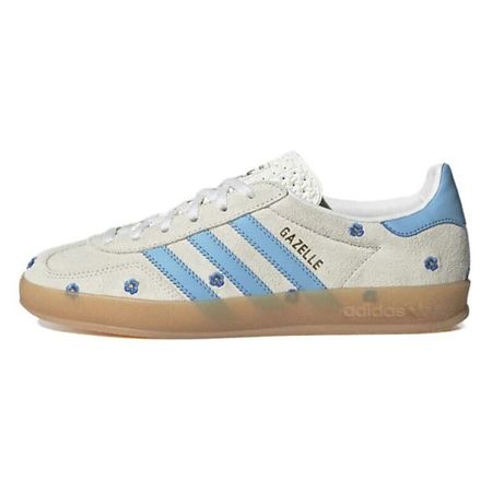 Кроссовки ADIDAS ORIGINAL Кроссовки GAZELLE Indoor Floral 'White Blue' Women's