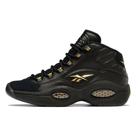 Кроссовки REEBOK Кроссовки Reebok Question Mid Black Gold a question of betrayal