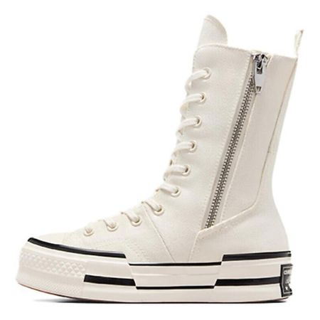Кроссовки CONVERSE Кроссовки Chuck 70 Plus X High Egret Black Womens