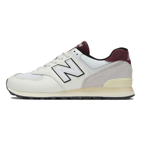 Кроссовки NEW BALANCE Кроссовки 574 White Burgundy
