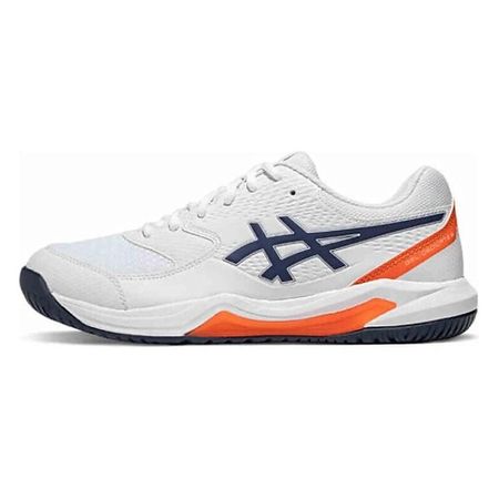 Кроссовки ASICS Кроссовки Gel Dedicate 8 Low Top Tennis Shoes Men's White Blue Orange