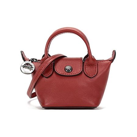 Сумка LONGCHAMP Сумка Le Pliage Cuir Sheepskin Crossbody Bag Mini Women's Russet