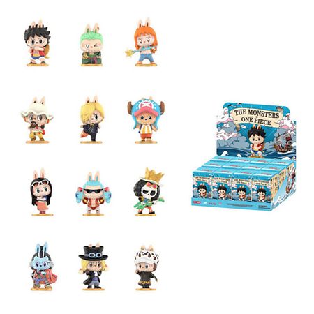Мягкая игрушка POP MART Фигурка Labubu The Monsters X One Piece Series, 9см