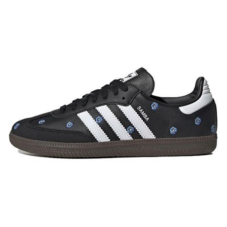 Кроссовки ADIDAS ORIGINAL Кроссовки Samba Women's 'Black Floral Embroidery'