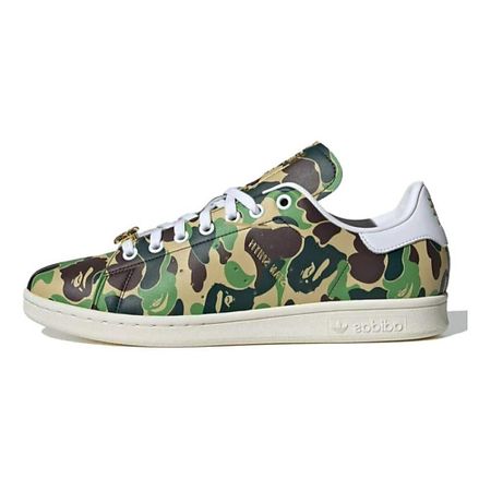Кроссовки ADIDAS ORIGINAL Кроссовки Stan Smith Bape Abc Camo