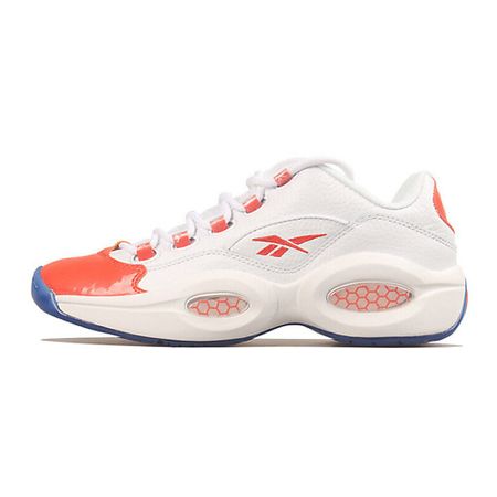 Кроссовки REEBOK Кроссовки Reebok Question Low Patent Toe Orange a question of betrayal