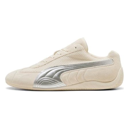 Кроссовки PUMA Кроссовки Speedcat Collection Anti Slip Wear Resistant Low Top Casual Shoes Unisex Cloudy White