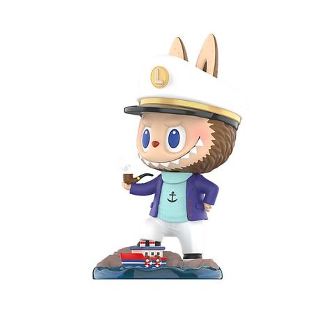 Мягкая игрушка POP MART Фигурка LABUBU Captain, 20см фигурка аниме sega пять невест итсуки накано itsuki nakano luminasta 20см gds1264
