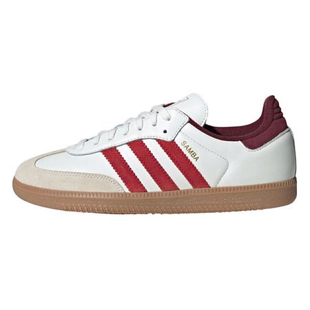 Кроссовки ADIDAS ORIGINAL Кроссовки Samba Og White Better Scarlet Shadow Red