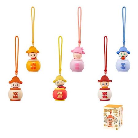 Мягкая игрушка POP MART Игрушка Labubu The Monsters Let's Have Fun Together Series Wealth, 6шт, 10см