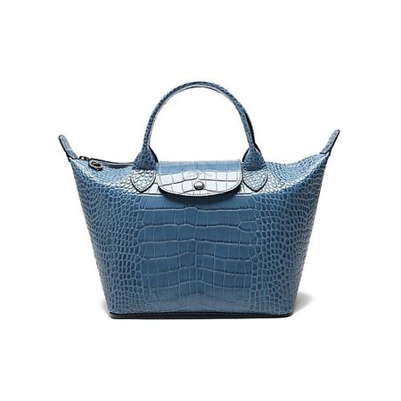 Сумка LONGCHAMP Сумка Le Pliage Cuir Cow Leather Dumpling Bag Women's Slate Blue