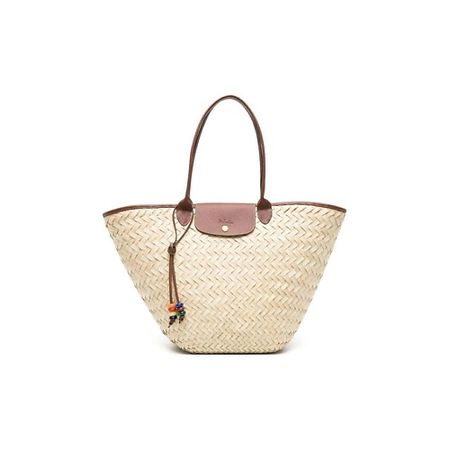 Сумка LONGCHAMP Сумка Large Le Panier Pliage Interwoven Tote Bag