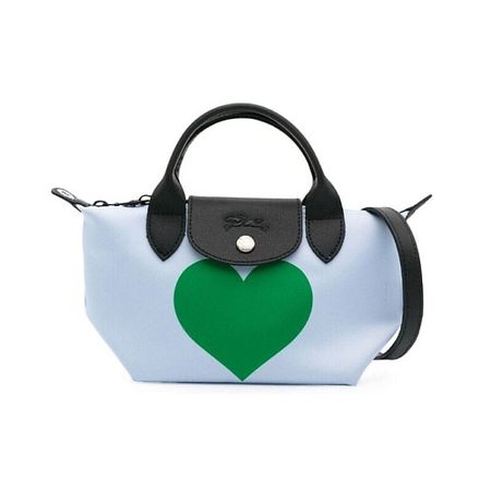 Сумка LONGCHAMP Сумка Le Pliage CNY Canvas Bag Women's Sky Blue/Green