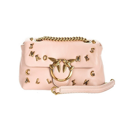 Сумка PINKO Сумка Puff Sheepskin Bird Bag, Swallow Bag, Crossbody Bag, Shoulder Bag