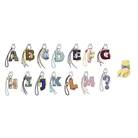 Брелок POP MART Подвеска в виде букв A-M The Monsters LABUBU Pin For Love,14 шт. я пишу элементы букв пошаговые прописи