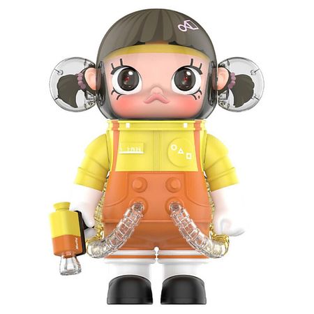 Мягкая игрушка POP MART Фигурка Squid Game Mega Space Molly, 30см фигурка с подвижной головой squid game фронтмен yume 6х9х11 10243