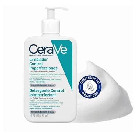 Гель для лица CERAVE Очищающий гель для проблемной кожи Blemish