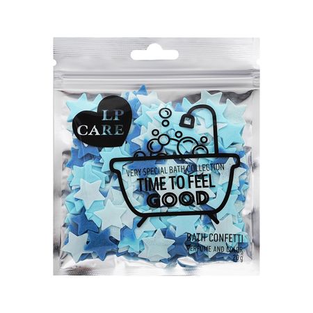 Конфетти для ванны LP CARE Голубые звездочки 20 г последовательность событий