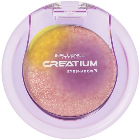 Тени для век INFLUENCE BEAUTY Тени дуохромный оттенок Creatium Eyeshadow