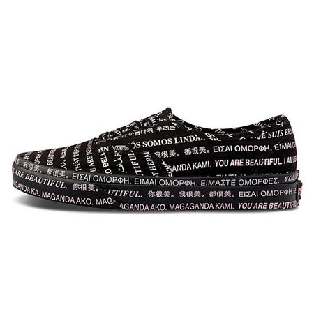 Кроссовки VANS Кроссовки Authentic 'We Are Beautiful Black' френсис скотт фицджеральд the beautiful and damned