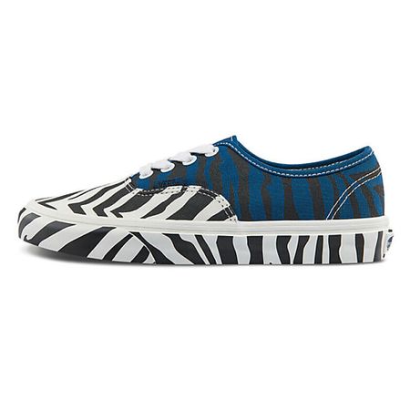 Кроссовки VANS Кроссовки Authentic Animal Low Top Sneakers White/Black/Blue