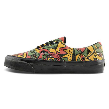 Кроссовки VANS Кроссовки Og Era Lx Graffiti Yellow Red Green