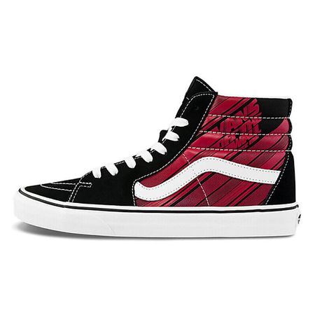 Кроссовки VANS Кроссовки SK8 Hi Retro Casual Skate Shoes Black Red