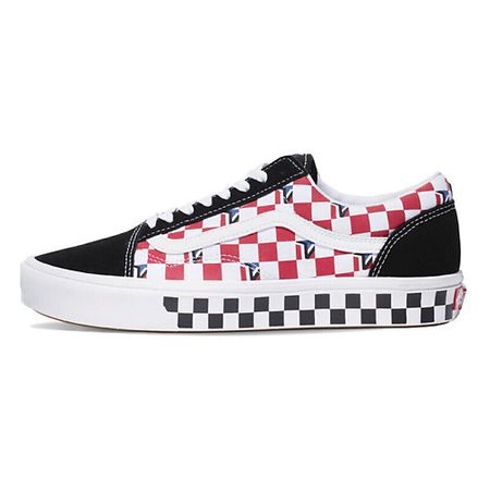 Кроссовки VANS Кроссовки Comfycush Old Skool Dimension In Checkerboard 'Black Red Blue'