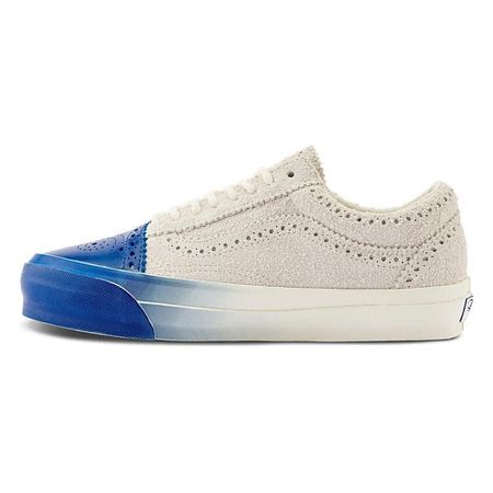 Кроссовки VANS Кроссовки Old Skool Anti-Slip Wear-Resistant Low-Top Skateboard Shoes White Blue