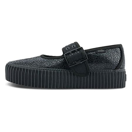 Кроссовки VANS Кроссовки Mary Jane Anti Slip Wear Resistant Low Top Skateboard Shoes Black