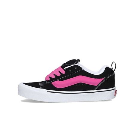 Кроссовки VANS Кроссовки Knu Skool Dark Night Neon Anti Slip Wear Rose Red