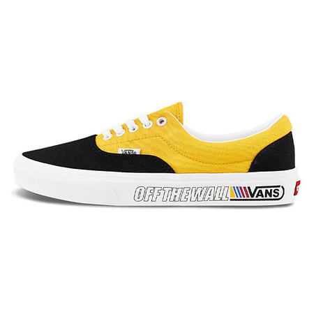 Кроссовки VANS Кроссовки Era Retro Casual Skate Shoes Black Yellow Splicing 'Black Yellow'