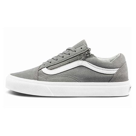 Кроссовки VANS Кроссовки Old Skool Zip Low Top Sneakers Grey 'Gray White'