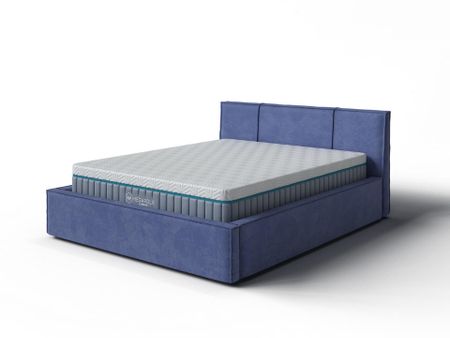 Мягкая Кровать Орматек Porto (Ткань: Велюр Forest 4 Бежевый) 140x190