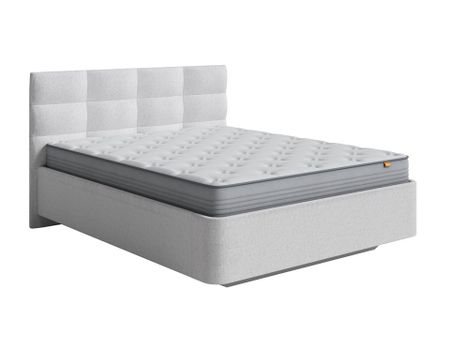 Мягкая Кровать Орматек Fly Como (Veda) 8 (Ткань: Рогожка Тетра Стальной) 120x190