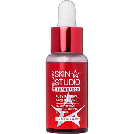 Пилинг для лица STELLARY SKIN STUDIO Красный пилинг для лица обновляющий Superfood