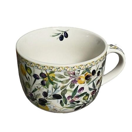 Чашка GIFT'N'HOME Чашка бульонная /Супница /Бульонница Костяной фарфор ,  коллекция Оливка