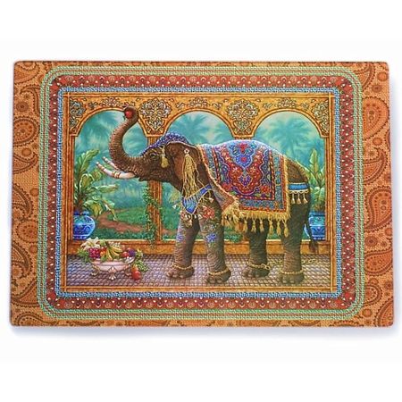 Доска разделочная GIFT'N'HOME Разделочная подарочная стеклянная доска на ножках 40х30см