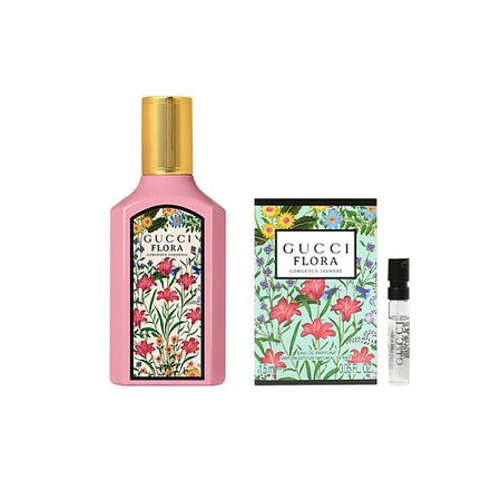 Набор парфюмерии GUCCI Парфюмерная вода Flora Gorgeous Gardenia + Пробник Flora Gorgeous Jasmine