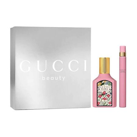 Набор парфюмерии GUCCI Парфюмерная вода Flora Gorgeous Gardenia + Флакон в дорожном формате