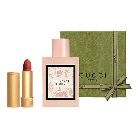 Набор парфюмерии GUCCI Туалетная вода Bloom Eau de Toilette + Матовая помада  Rouge à Lèvres Mat