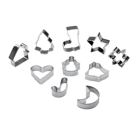 набор форм APOLLO Teatro 10шт для печенья нерж.сталь