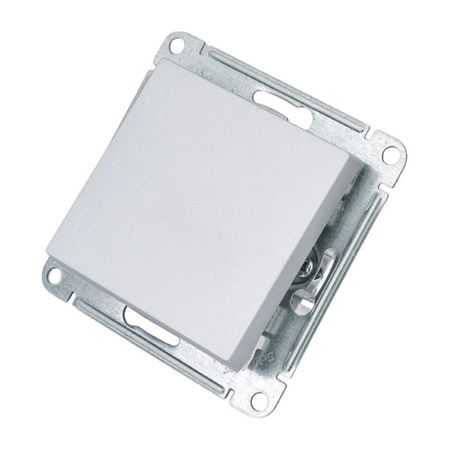 переключатель  1-клавишный Systeme Electric ATLASDESIGN схема 7 10АХ механизм алюминий